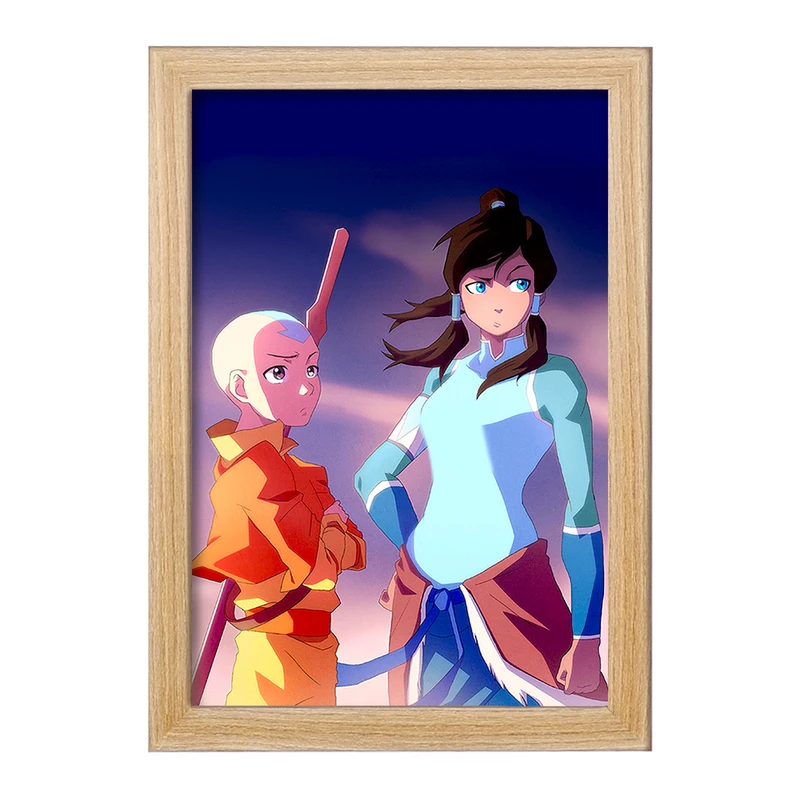 تابلو خندالو مدل دو آواتار انیمه آواتار Avatar  کد 12754