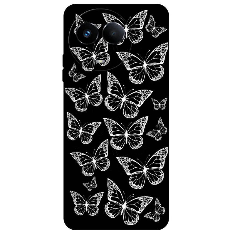کاور مگافون طرح پروانه مدل 7244 مناسب برای گوشی موبایل ریلمی 11 5G / 11X   