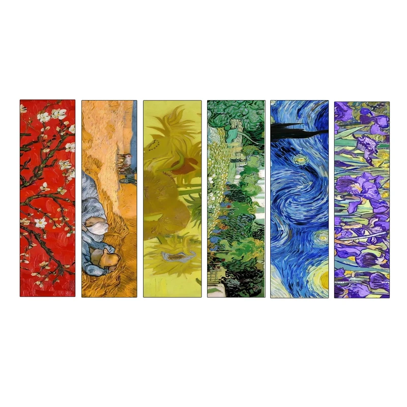 نشانگر کتاب سهیلا جایروندی مدل ونگوک بسته 6 عددی