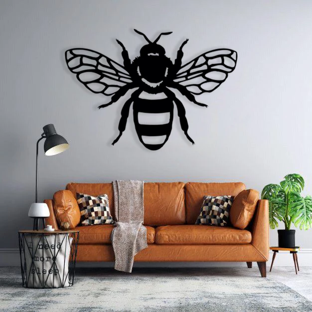 استیکر دیواری طرح زنبور