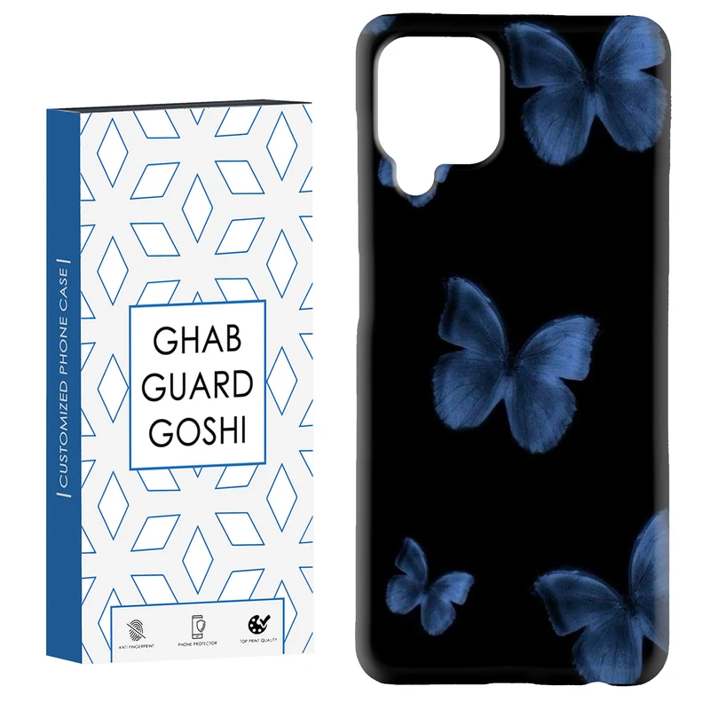 کاور قاب گارد گوشی طرح پروانه کد Dimo-947 مناسب برای گوشی موبایل سامسونگ Galaxy A12 / M12