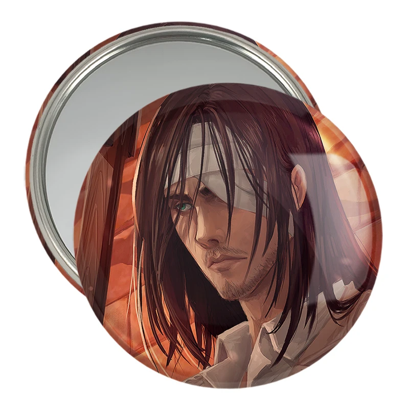 آینه جیبی خندالو مدل ارن یگر انیمه اتک آن تایتان Attack on Titan  کد 18534