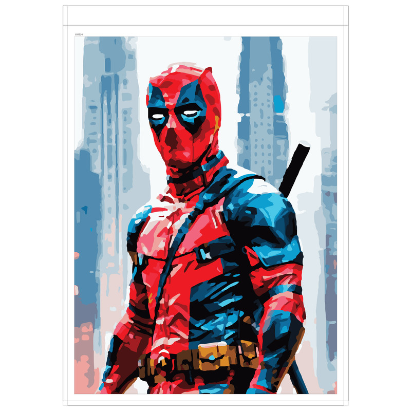 بسته رنگ آمیزی سالوت مدل آکرولیک کد 031024 مجموعه 18 عددی