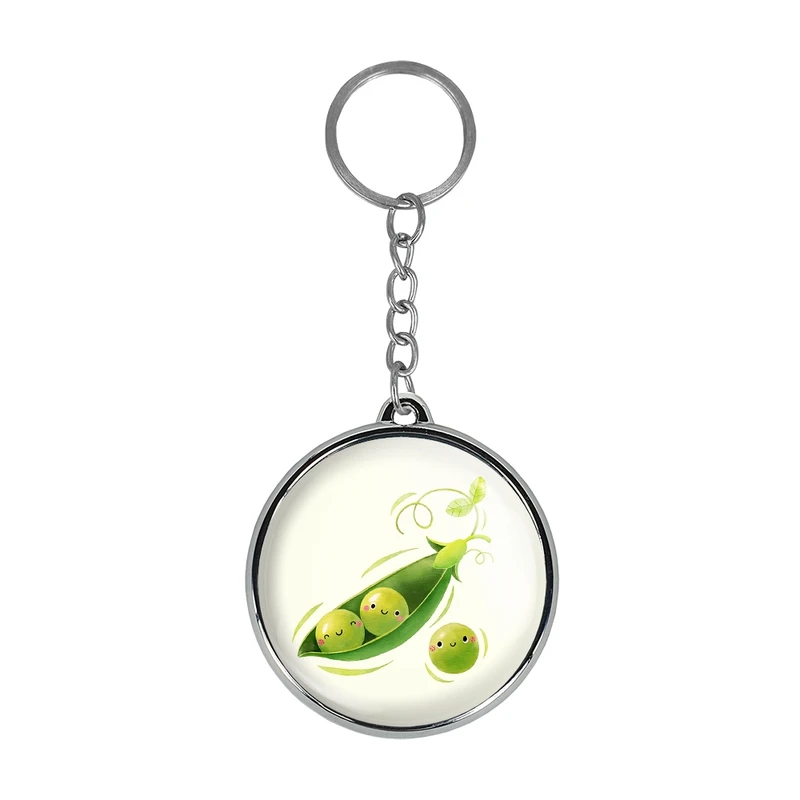 جاکلیدی خندالو طرح نخود فرنگی مدل دوطرفه کد 2843028419