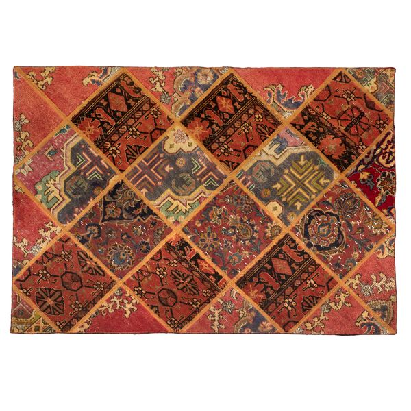 کلاژ فرش دستباف یک و نیم متری ساده کارپت کد 10020135 کلاژ فرش دستباف یک و نیم متری ساده کارپت کد 10020135