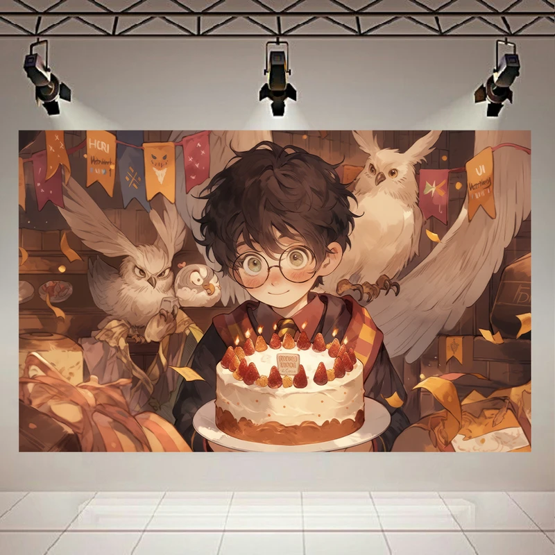 استیکر طرح جشن تولد مدل هریپاتر کد PD130717