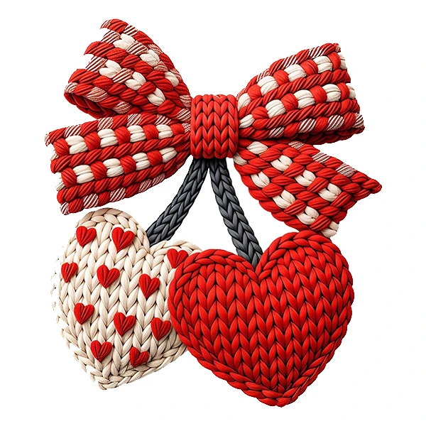 استیکر پارچه و لباس پاد آفرین طرح قلب و عشق کد 5563