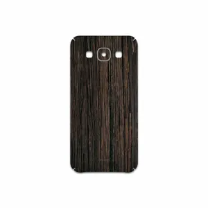 MAHOOT Burned Wood Cover Sticker for Samsung Galaxy E5