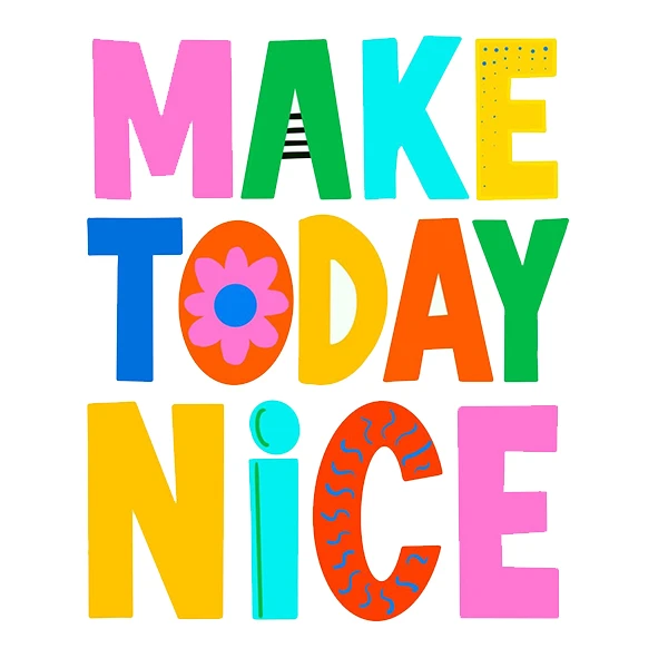 استیکر پارچه و لباس پاد آفرین طرح انگیزشی کد 2632