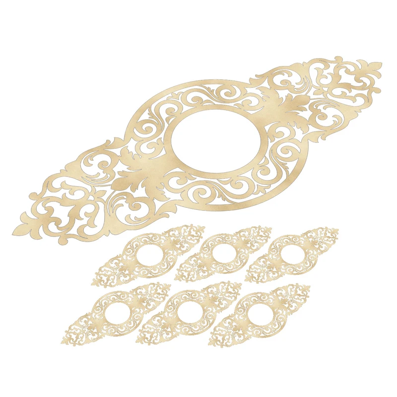 رانر طرح گلستان کد RU910/JAL-4090/6ug به همراه زیرلیوانی