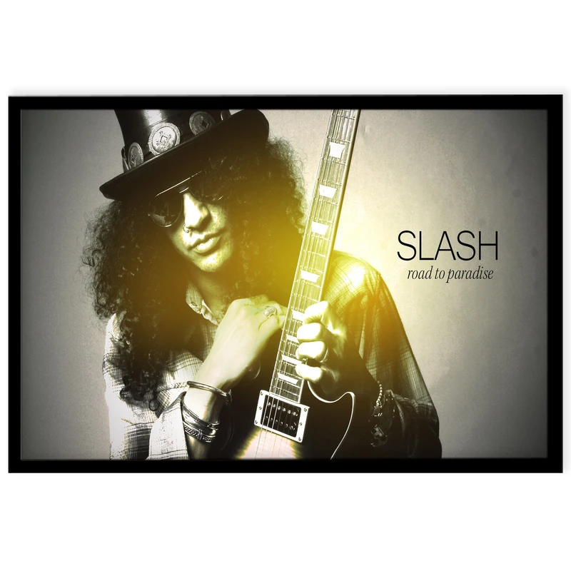 تابلو نوری بکلیت طرح گروه گانز ان روزز Guns N Roses مدل چراغ دار B-s116