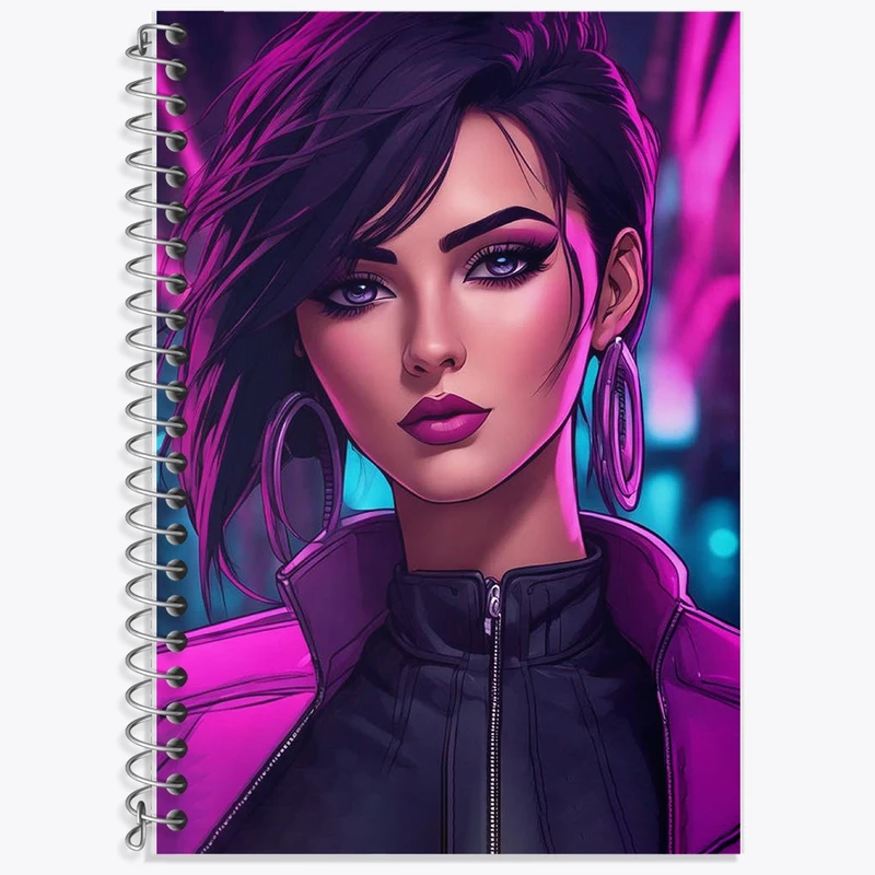 دفتر لغت 50 برگ خندالو طرح دخترانه کد F2758