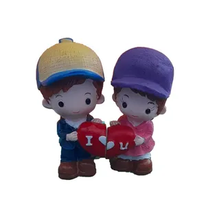 مجسمه مدل دختر پسر طرح عشق کد 908 مجموعه دو عددی