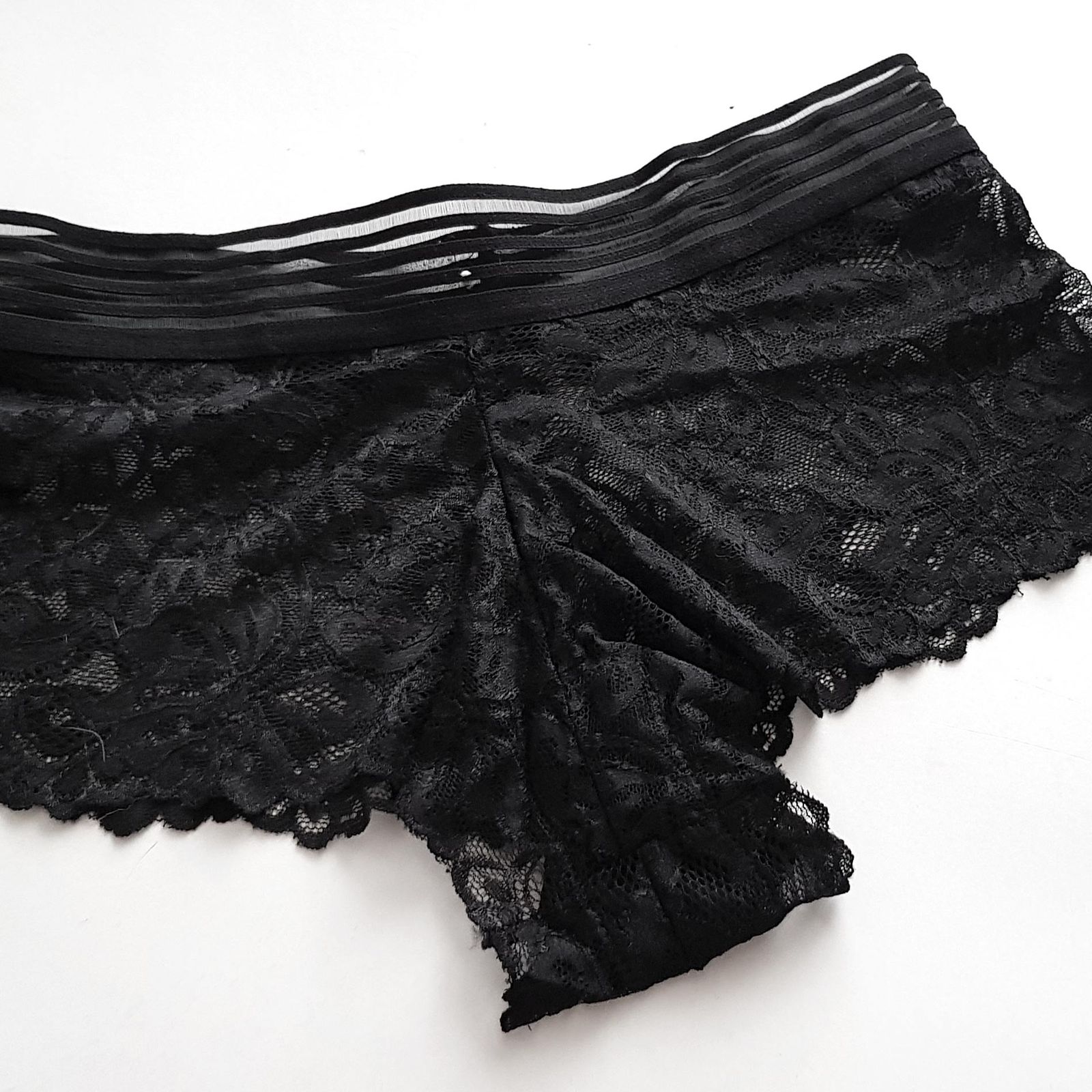 شورت زنانه ماییلدا مدل گیپور کد 4983-2216 رنگ مشکی -  - 3