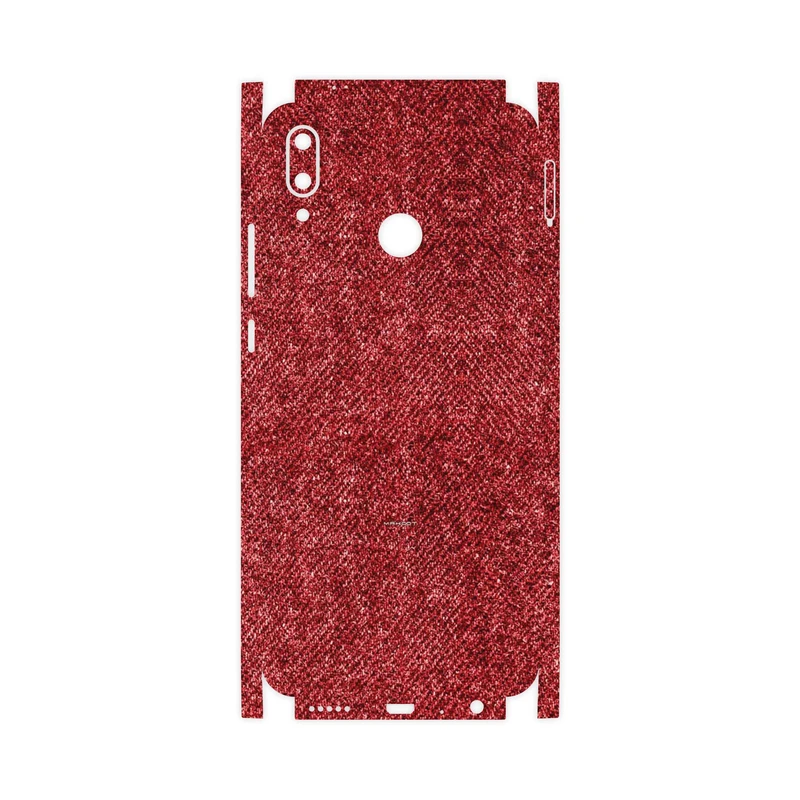 برچسب پوششی ماهوت مدل Fabric Texture 4-FullSkin مناسب برای گوشی موبایل هوآوی Y9 2019