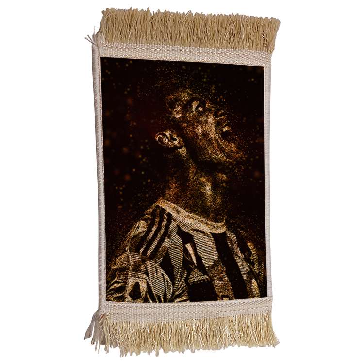 فرش ماشینی دیوارکوب مدل رونالدو کد 414