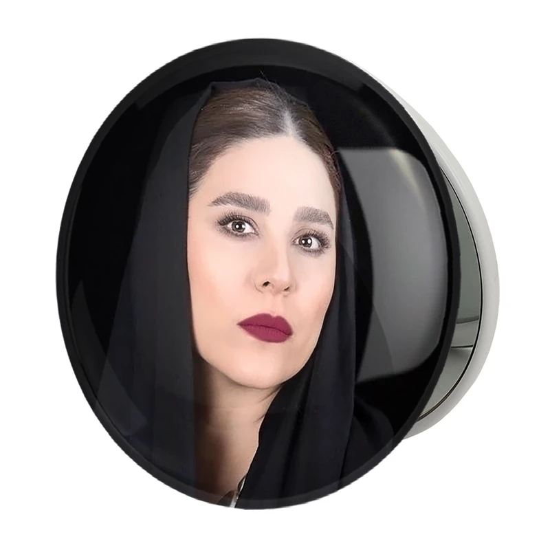 آینه جیبی خندالو طرح سحر دولتشاهی مدل تاشو کد 10471 