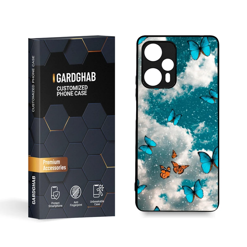 کاور گارد قاب مدل دخترانه مناسب برای گوشی موبایل شیائومی Redmi note 12 Turbo/Poco F5