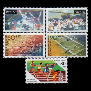 تمبر یادگاری مدل خارجی مجموعه 5 عددی 