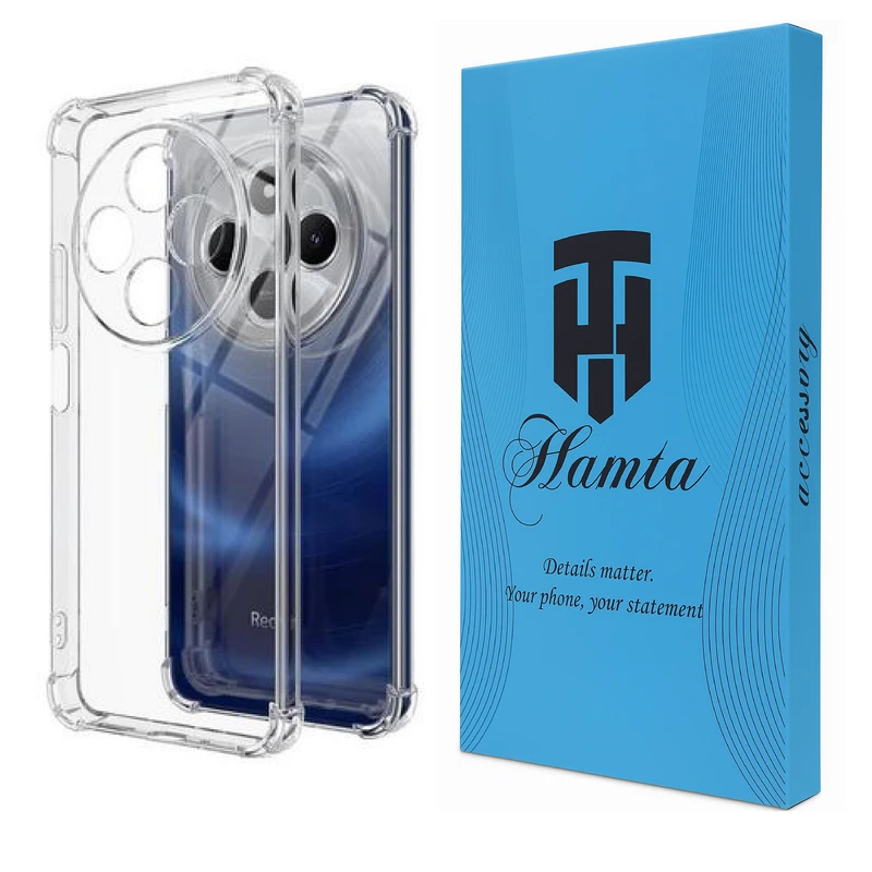 کاور همتا مدل بی رنگ مناسب برای گوشی موبایل شیائومی Redmi 14C / Poco C75