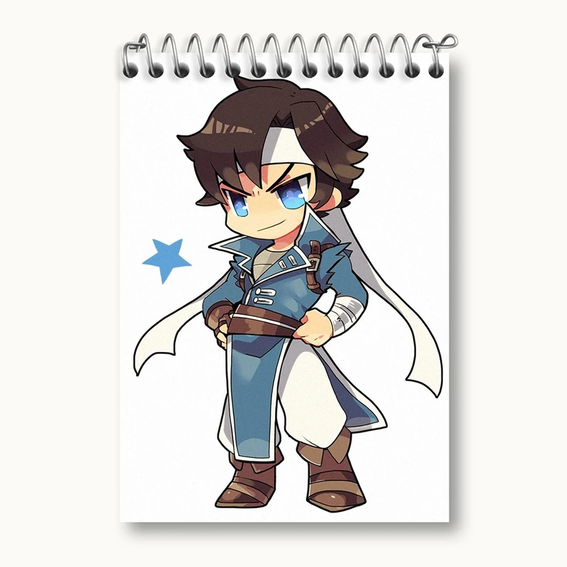 دفتر یادداشت 50 برگ خندالو مدل بازی کسلوانیا (Castlevania) کد 35418