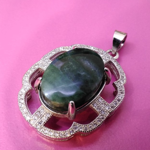 آویز گردنبند نقره زنانه مدل glsr-1745