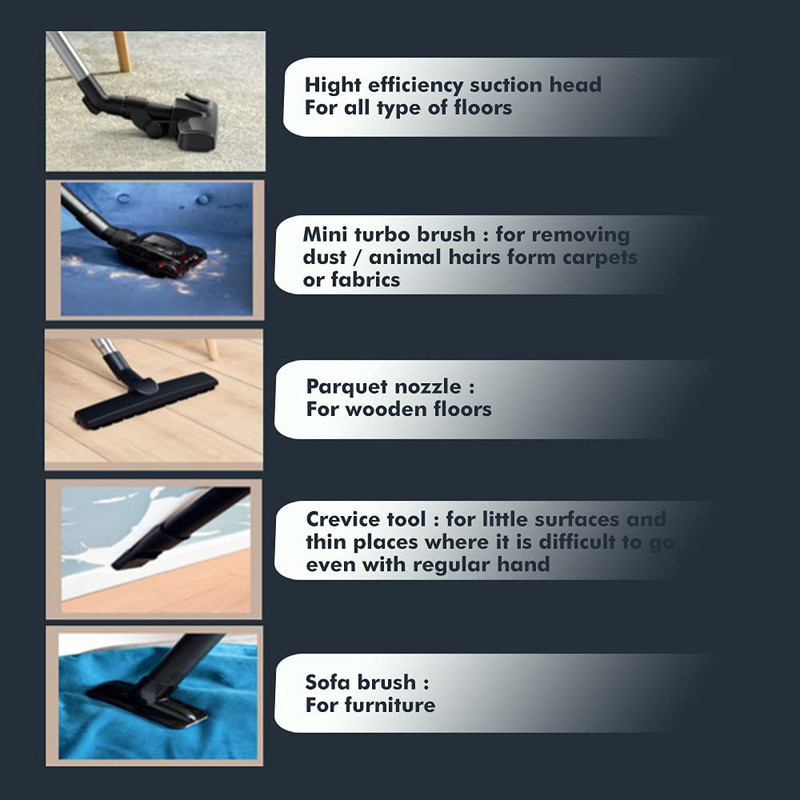 جاروبرقی تفال مدل Power DoubleXL