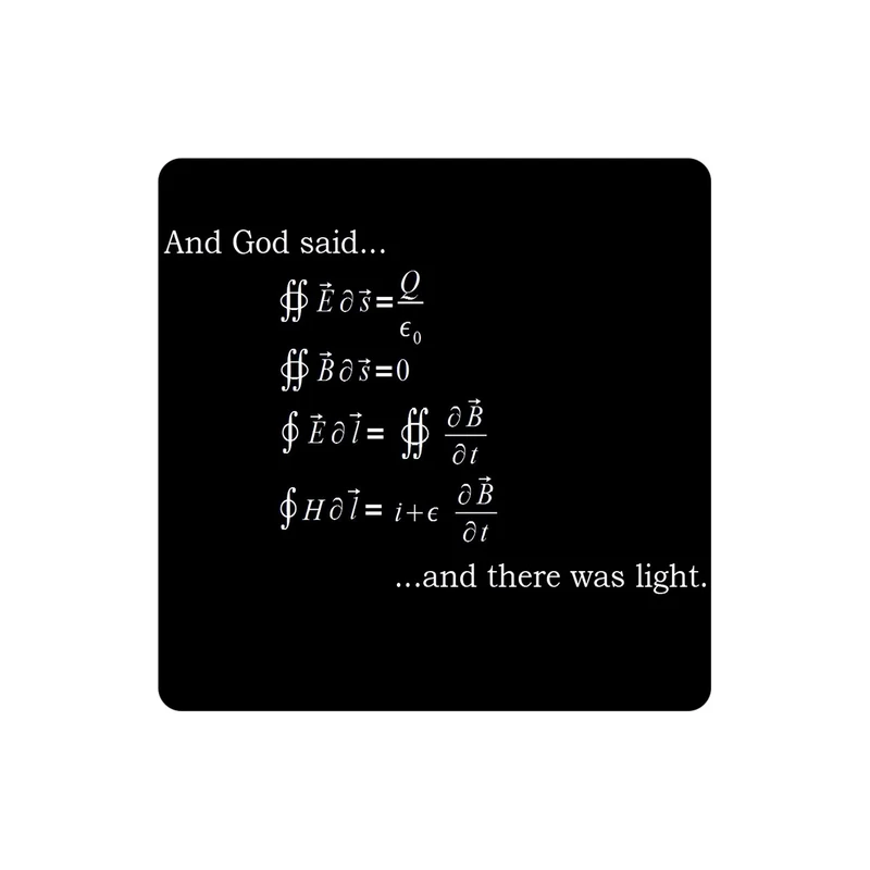 زیر لیوانی طرح ریاضی فیزیک مدل MC1523