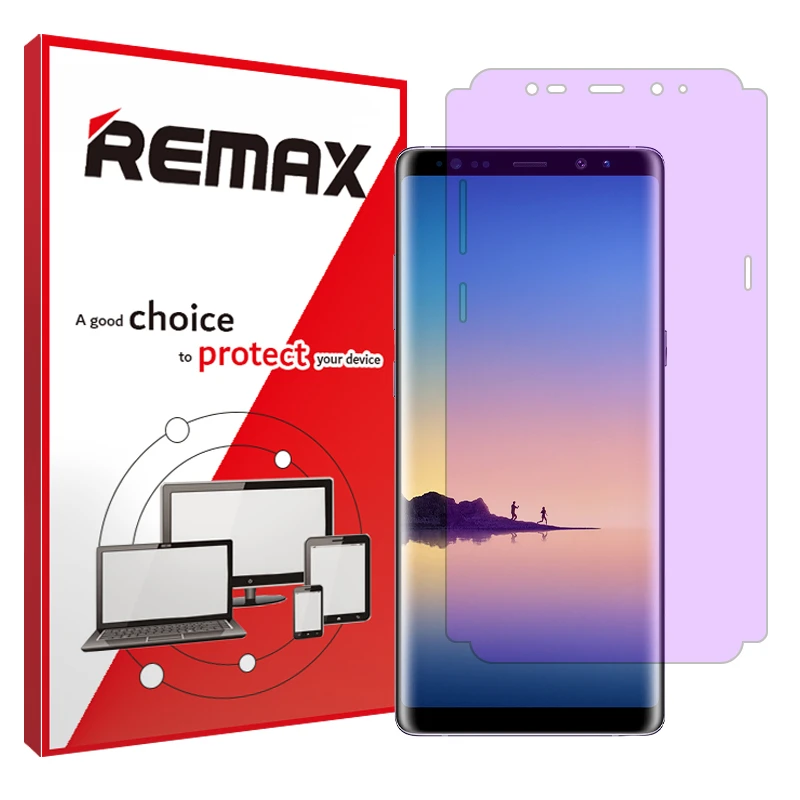محافظ صفحه نمایش ضد اشعه بنفش ریمکس مدل Eye Care مناسب برای گوشی موبایل سامسونگ Galaxy Note8