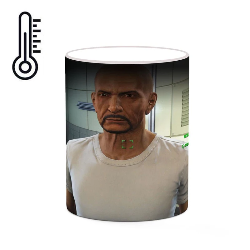 ماگ حرارتی کاکتی طرح Ben Kingsley مدل mgh25210