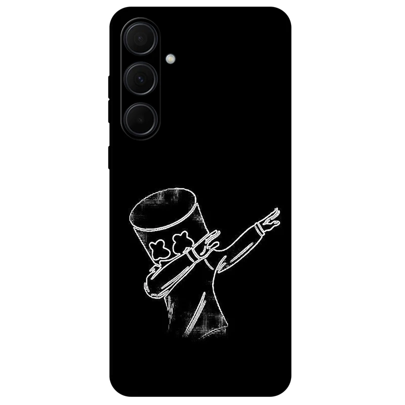 کاور مگافون طرح مارشملو مدل 1840 مناسب برای گوشی موبایل سامسونگ Galaxy A35 5G