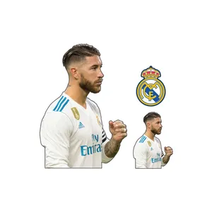 استیکر لپ تاپ گراسیپا طرح Ramos مجموعه ۳ عددی