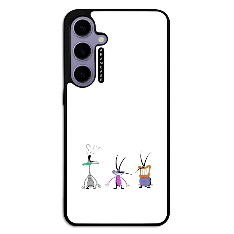 کاور آکام مدل AMC-WSGS24P-OGGY-3 مناسب برای گوشی موبایل سامسونگ Galaxy S24 Plus