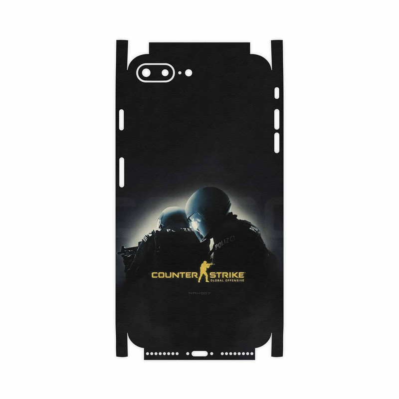 برچسب پوششی ماهوت مدل Counter-Strike-FullSkin مناسب برای گوشی موبایل اپل iPhone 8 Plus