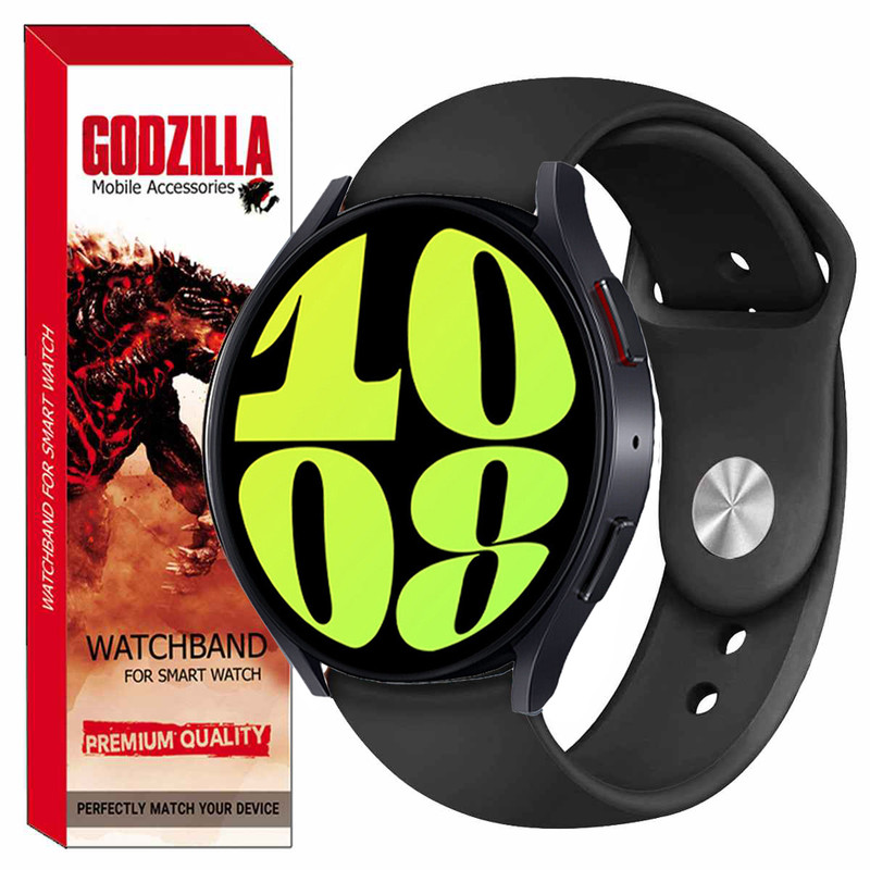بند گودزیلا مدل SILICONE مناسب برای ساعت هوشمند سامسونگ Galaxy Watch6 40mm