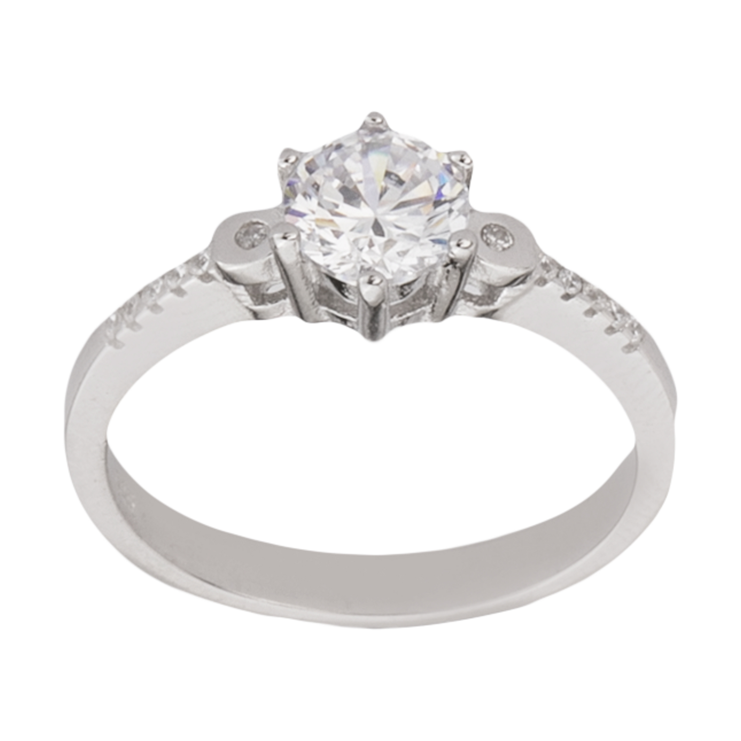 انگشتر نقره زنانه گالری رویتال مدل 108-7