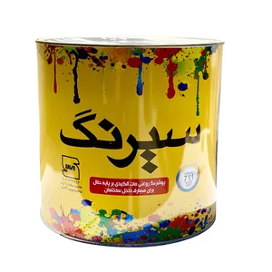 رنگ روغنی سفید مات سیرنگ کد S578 حجم 4 لیتر