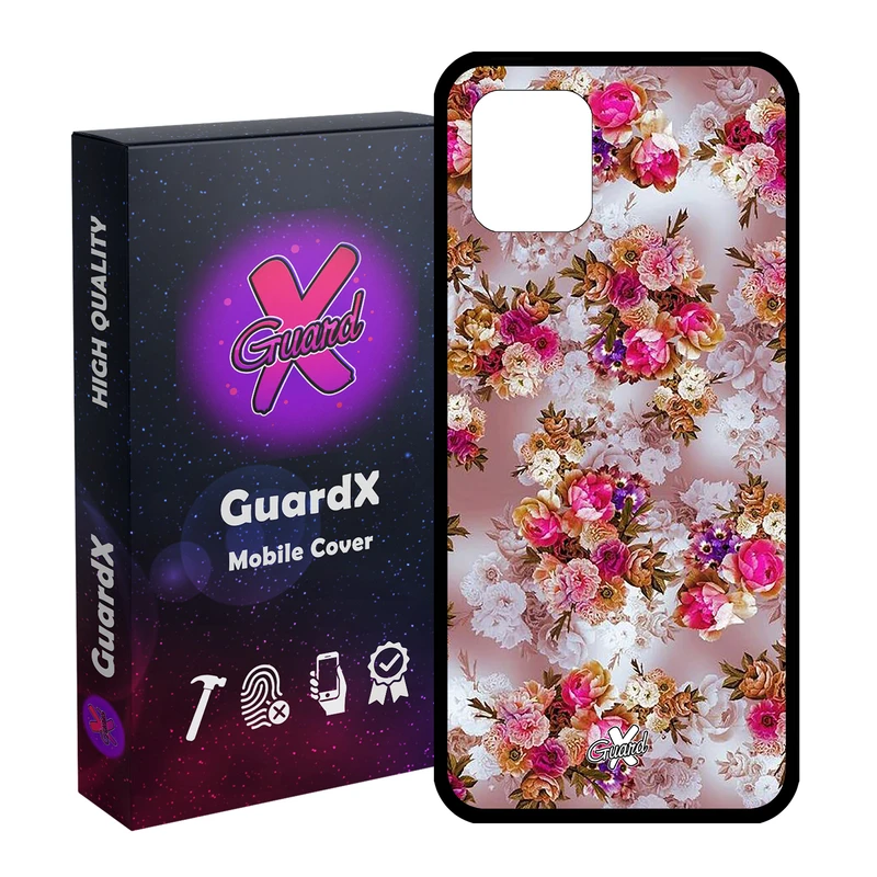 کاور گارد ایکس طرح گل مدل Glass10333 مناسب برای گوشی موبایل سامسونگ Galaxy Note 10 Lite