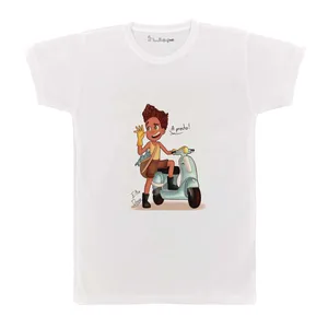 تی شرت بچگانه پرمانه طرح لوکا کد pmt.1808