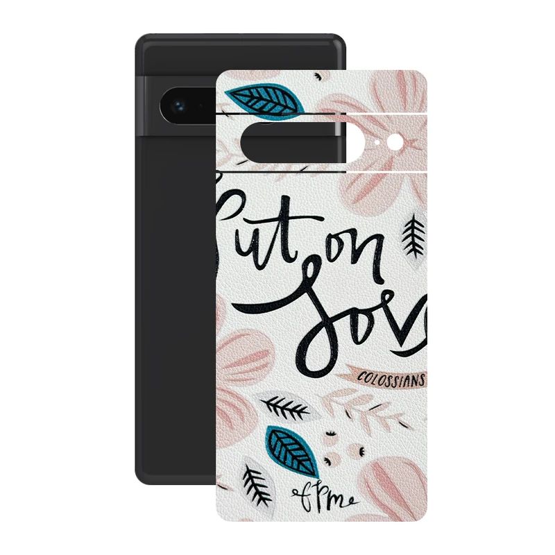 برچسب پوششی ریمکس مدل Leth طرح put on love مناسب برای گوشی موبایل گوگل Pixel 7 Pro