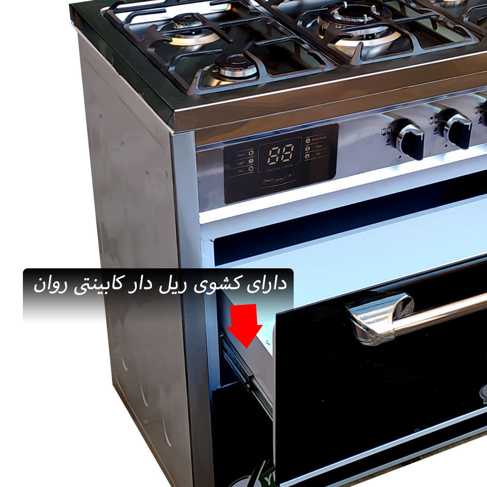 اجاق گاز دنپاسر مدل FLSTL90B اجاق گاز دنپاسر مدل FLSTL90B
