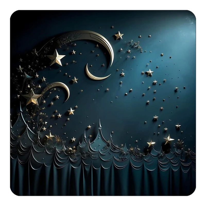 مگنت کاکتی طرح ماه و ستاره مدل mp53544