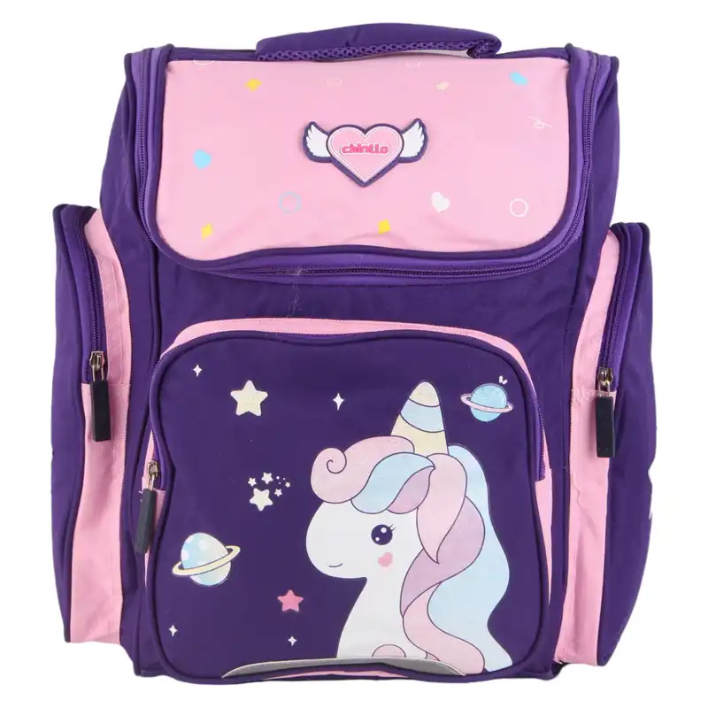 کوله پشتی مدل دخترانه طرح یونیکورن4395