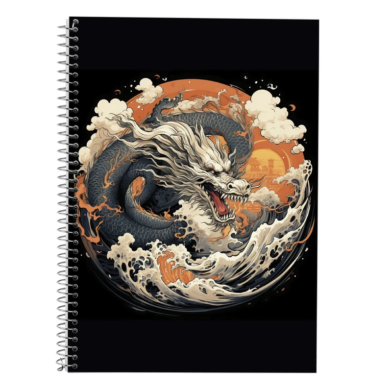 دفتر لغت 50 برگ مدوپد طرح Vindland Saga کد DF3194