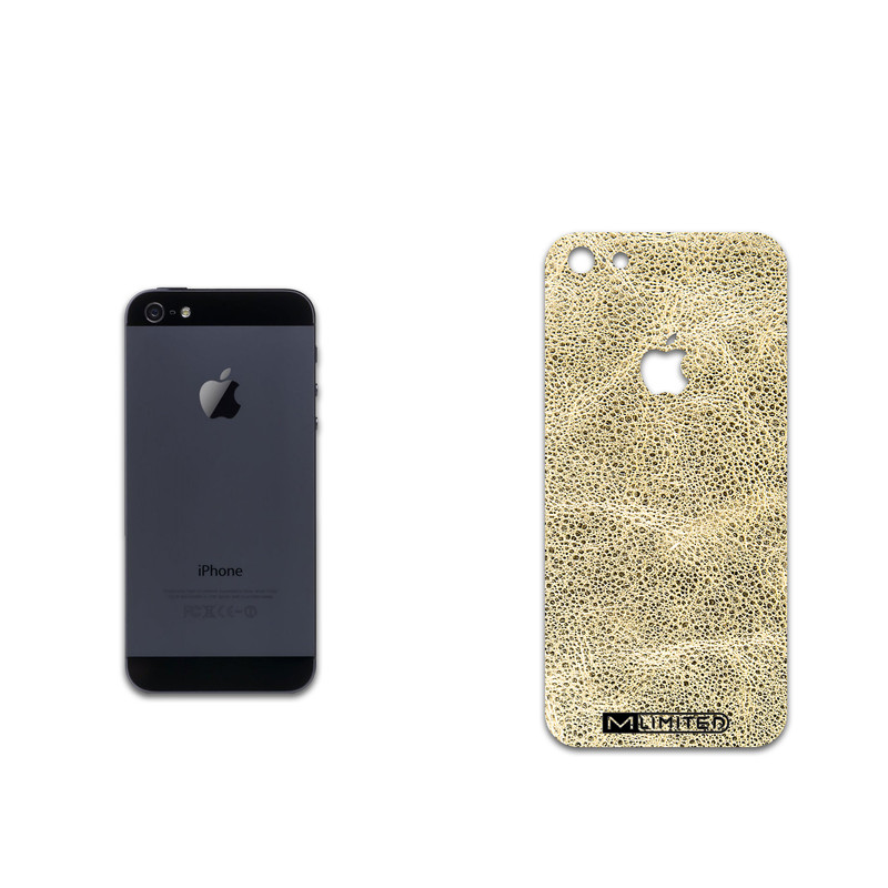  برچسب پوششی ماهوت مدل M-LIMITED-G-Chrome مناسب برای گوشی موبایل اپل iPhone 5 بسته دو عددی