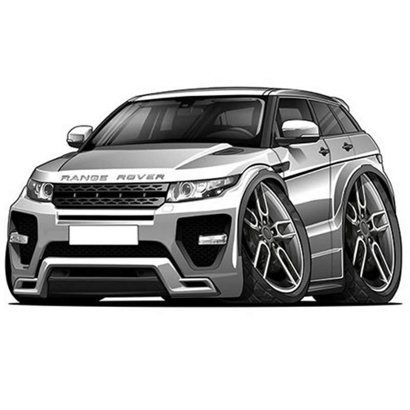 استیکر لپ تاپ و موبایل طرح رنجرور کد 2666