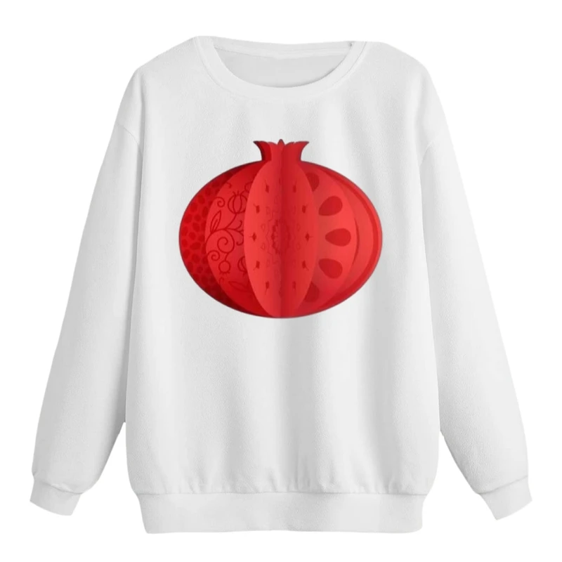 سویشرت زنانه مدل انار یلدایی کد p10  