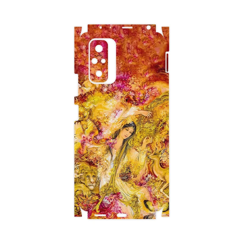 برچسب پوششی ماهوت مدل Persian miniature 1-FullSkin مناسب برای گوشی موبایل شیائومی Redmi Note 10 Pro