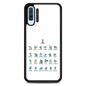 AKAM AMC-WSGA50-SMURFS-3 Cover For Samsung Galaxy A50