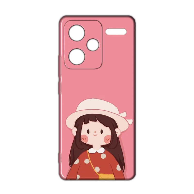 کاور مدل دخترانه کد 156 مناسب برای گوشی موبایل شیائومی Redmi Note 13 Pro Plus